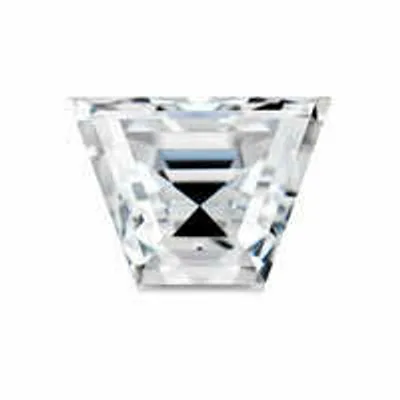 Forever One 0.50CTW Trapezoid Step Cut Moissanite Gemstone