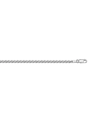 White Gold Solid L.F. Link Chain 18KT