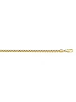 Yellow Gold Hollow Box Link Bracelet 10KT