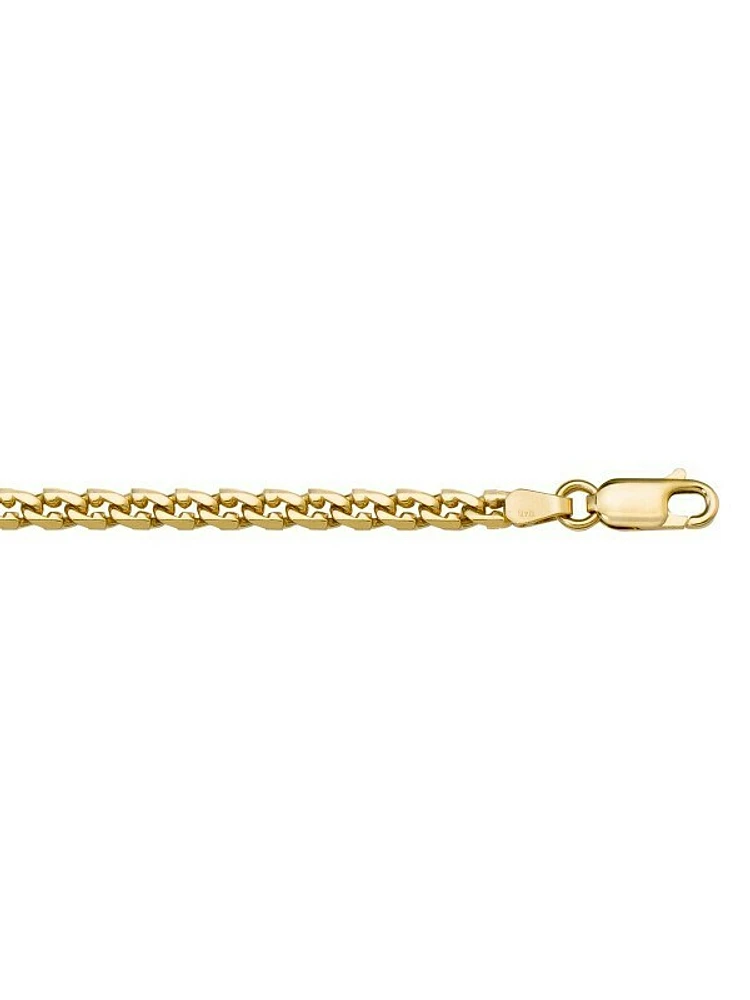 Yellow Gold Solid L.F. Link Bracelet 14KT & 18KT