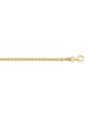 Yellow Gold Solid Franco Link Chain 14KT