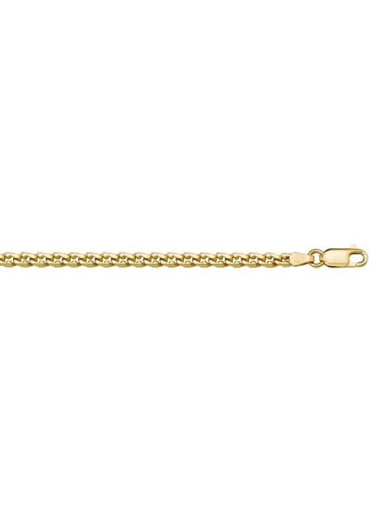 Yellow Gold Solid L.F. Link Chain 14KT & 18KT