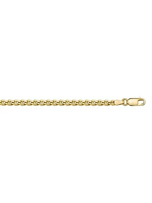 Yellow Gold Solid L.F. Link Chain 14KT & 18KT