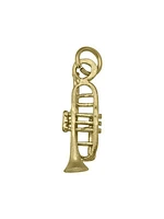 Yellow Gold Trumpet Charm 10KT