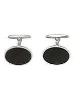 Gold Onyx Cufflinks 18KT