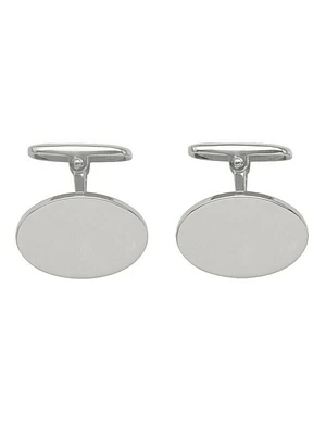 Gold Oval Cufflinks 10KT