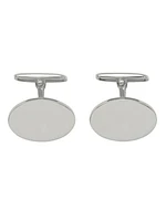 Gold Oval Cufflinks 10KT