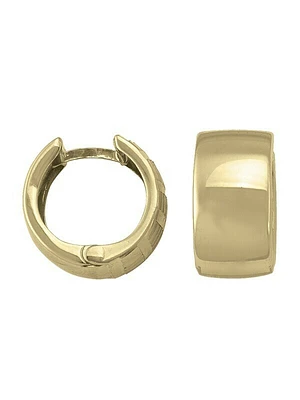 Yellow Gold Huggie Earring 14KT