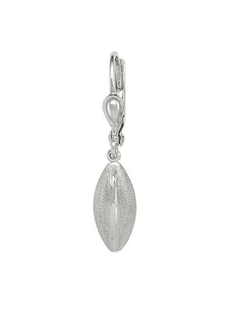 White Gold Fancy Drop Earring 10KT