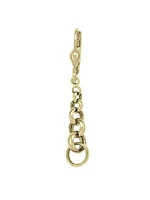 Yellow Gold High Polish Link Drop Earring 10KT