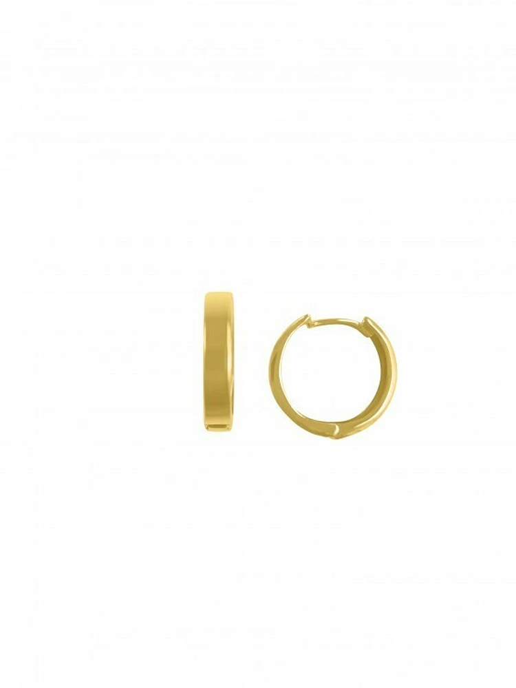 Yellow Gold Huggie Earring 10KT