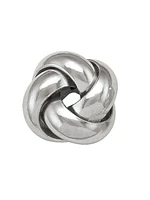 White Gold Love Knot Earring 14KT