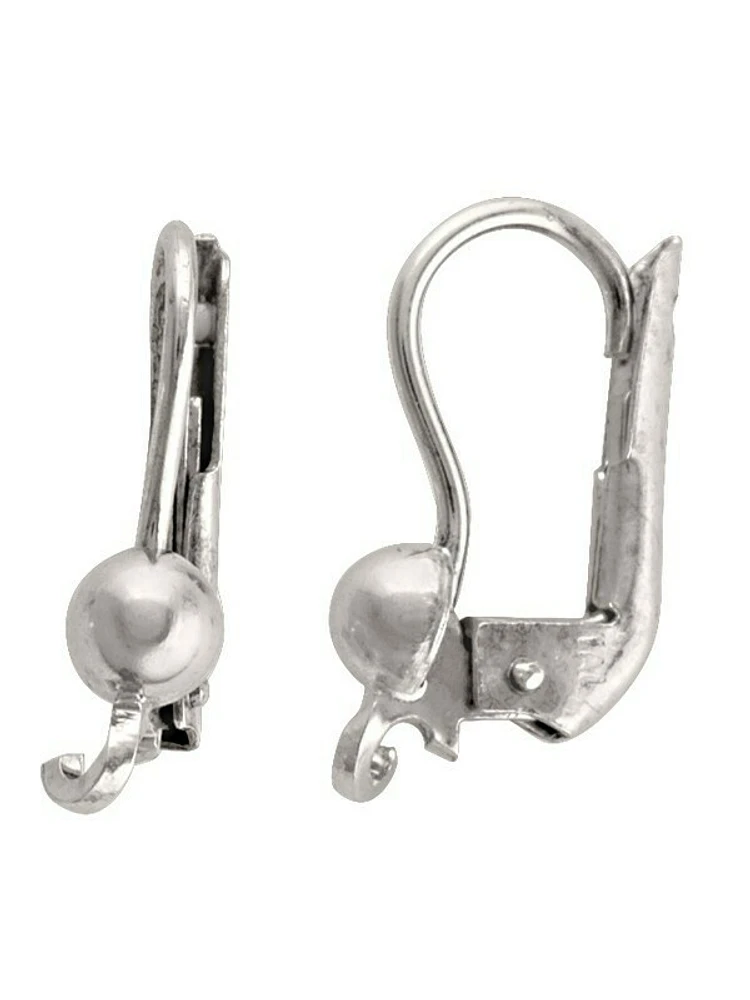 White Gold French Back Earring Back Finding 14KT & 18KT