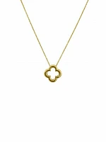 Gold Clover Necklace 14KT