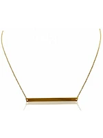 Gold Bar Necklace 14KT