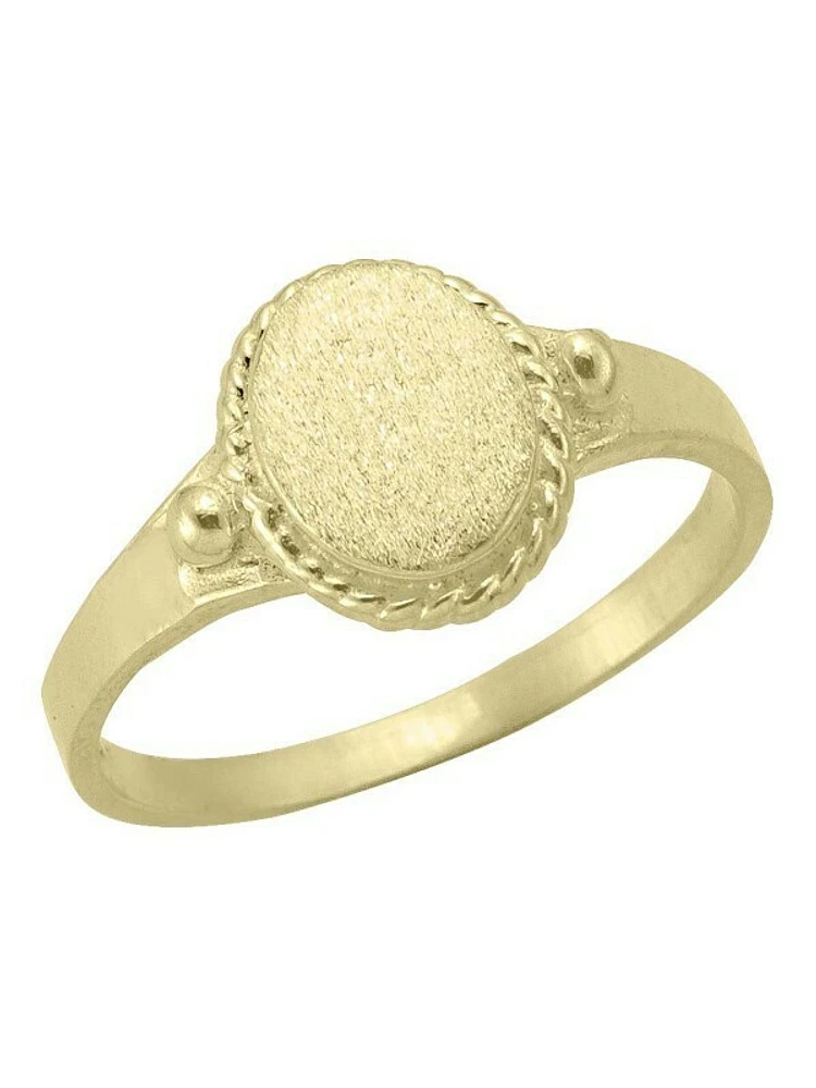 Yellow Gold Baby Ring 10KT & 14KT