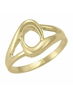 Yellow Gold Fancy Knot Ring 10KT