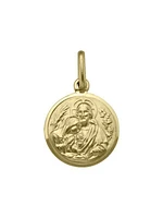 Gold Solid Communion Medal 10KT