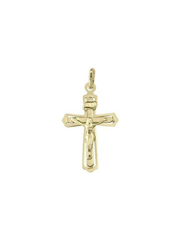 Yellow Gold Cross 10KT & 18KT