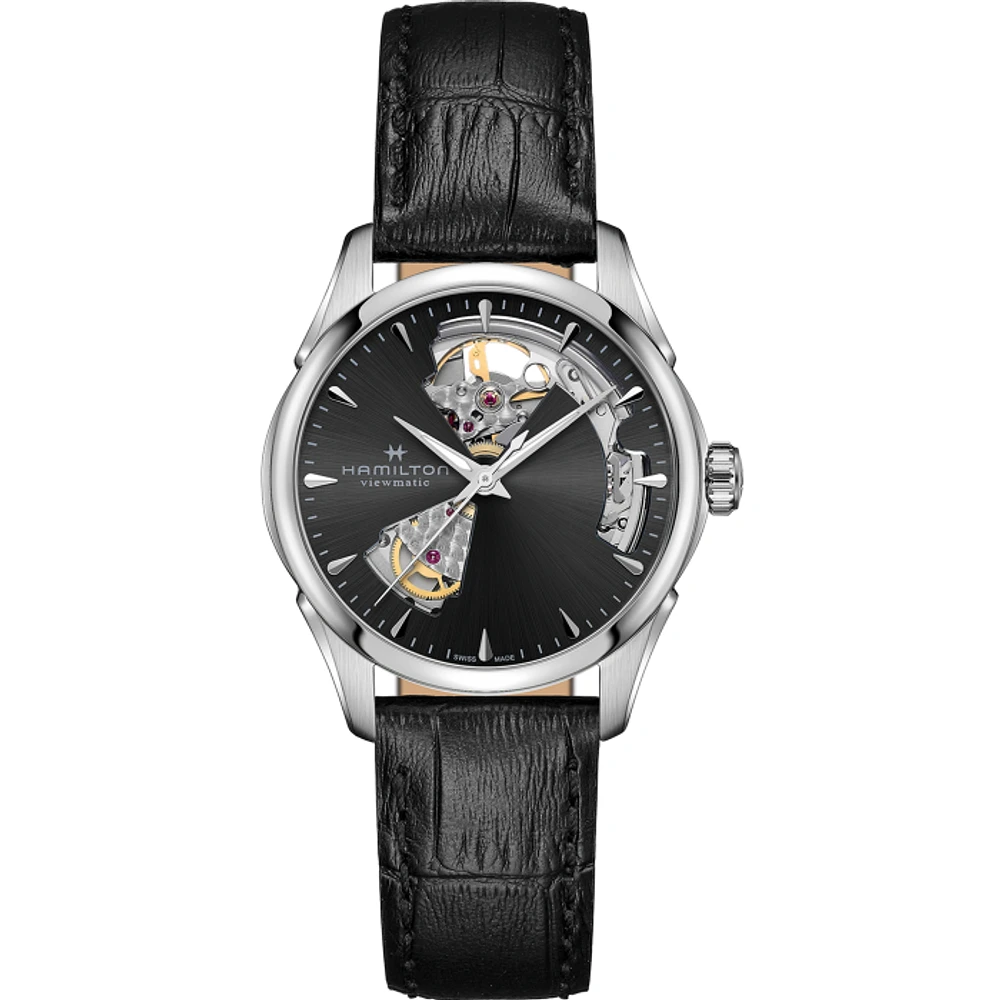 Jazzmaster Open Heart Black Dial  36MM Automatic H32215730