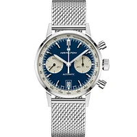 American Classic IntraMatic Blue Face 40MM Automatic Chronograph H38416141