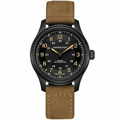 Khaki Field Titanium Black Dial 42MM Automatic H70665533