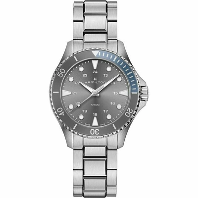 Khaki Navy Scuba Grey Dial 37MM Quartz H82211181