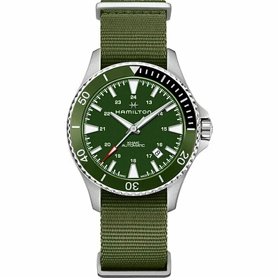 Khaki Navy Scuba Green Dial 40MM Automatic H82375961