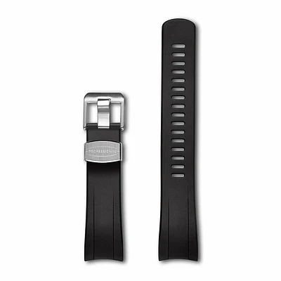 Crafter Blue - Curved End Rubber Strap For Seiko New Samurai Series (CB09)