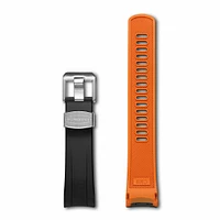 Crafter Blue - Curved End Rubber Strap For Seiko New Samurai Series (CB09)