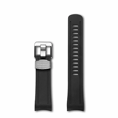 Crafter Blue - Curved End Rubber Strap For Seiko Shogun (CB04)