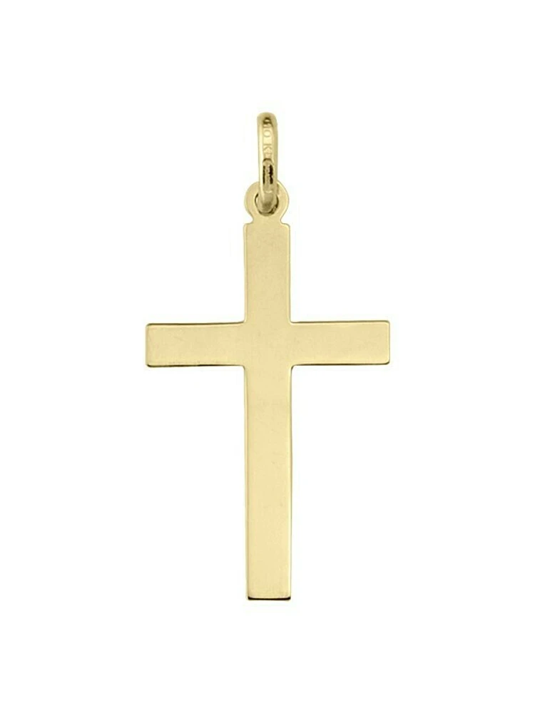 Yellow Gold Cross 10KT & 14KT