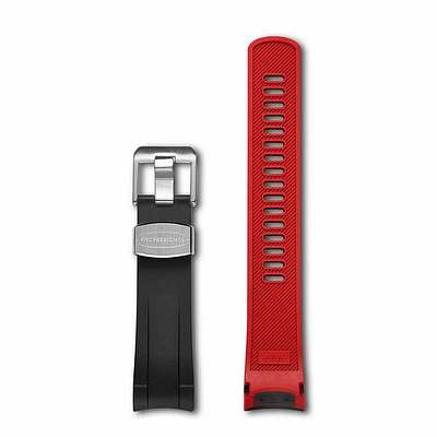 Crafter Blue - Curved End Rubber Strap For Tudor Pelagos Series (TD02)