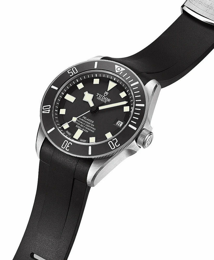 Crafter Blue - Curved End Rubber Strap For Tudor Pelagos Series (TD02)