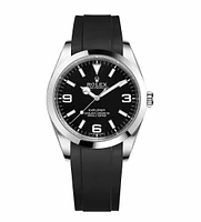 Crafter Blue - Curved End Rubber Strap For Rolex Series (RX01)
