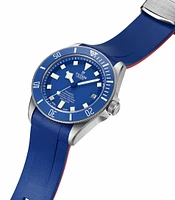 Crafter Blue - Curved End Rubber Strap For Tudor Pelagos Series (TD02)