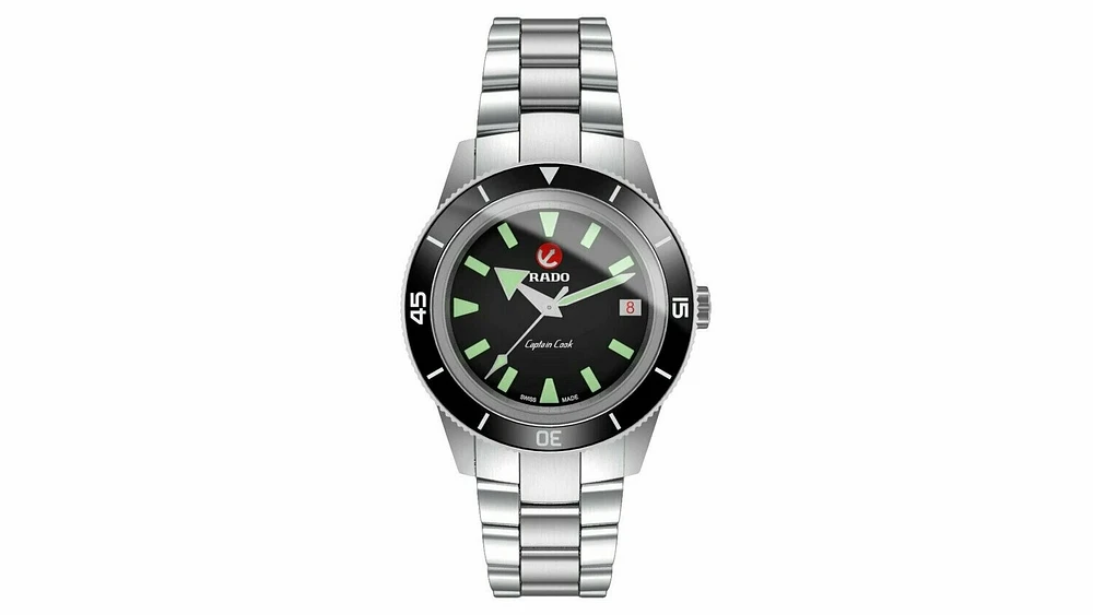 Captain Cook Black Dial 37MM Automatic R32500153