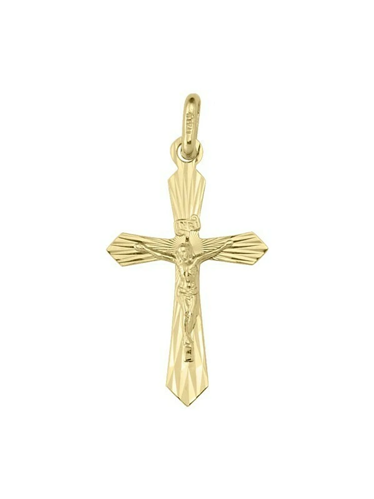 Yellow Gold Crucifix 14KT