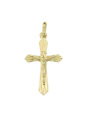 Yellow Gold Crucifix 14KT