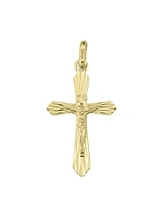 Yellow Gold Crucifix 14KT