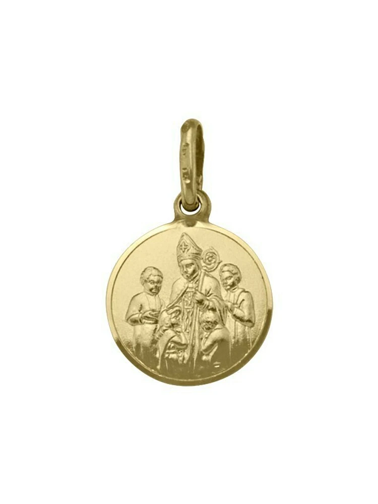 Yellow Gold Solid Confirmation Medal 10KT