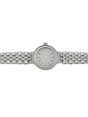 Ladies Gold Round Face Watch 14KT & 18KT