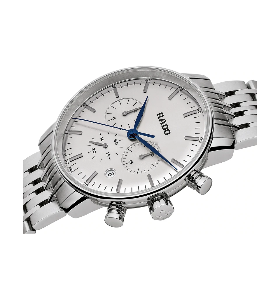 Coupole Classic Chronograph White Dial 42MM Quartz R22910103