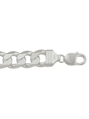 Sterling Silver Heavy Link Bracelet