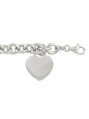 Sterling Silver Heart Necklace