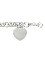 Sterling Silver Heart Necklace