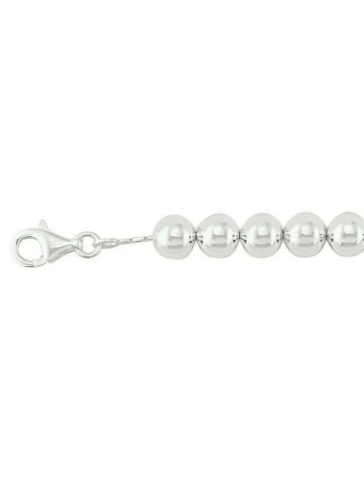 Sterling Silver 8mm Ball Necklace