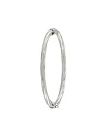 Sterling Silver Twisted Children's Bangle