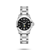 Conquest Black Dial 34MM Quartz L33814586