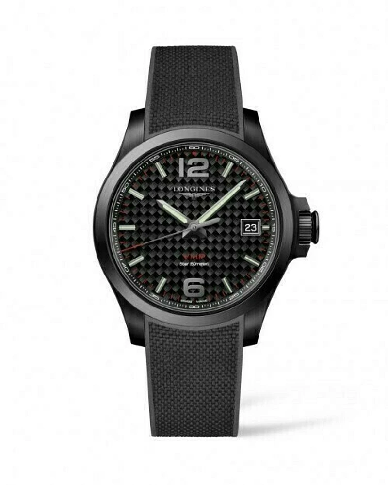 Conquest V.H.P. Black Dial 41MM Quartz L37162669